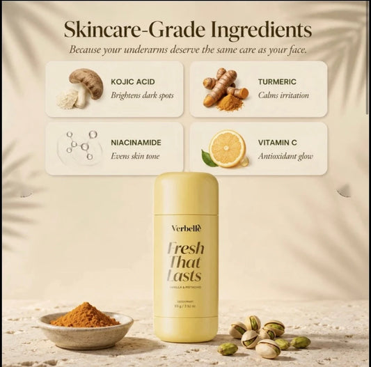 Kojic Acid +Turmeric Brightening Deodorant Stick